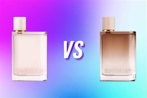 burberry her intense reviews|Burberry Her vs intense.